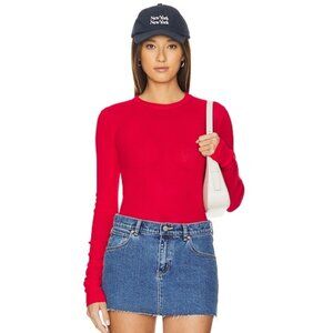 REVOLVE - COTTON CITIZEN - The Rio Long Sleeve - Red - Perfect Condition